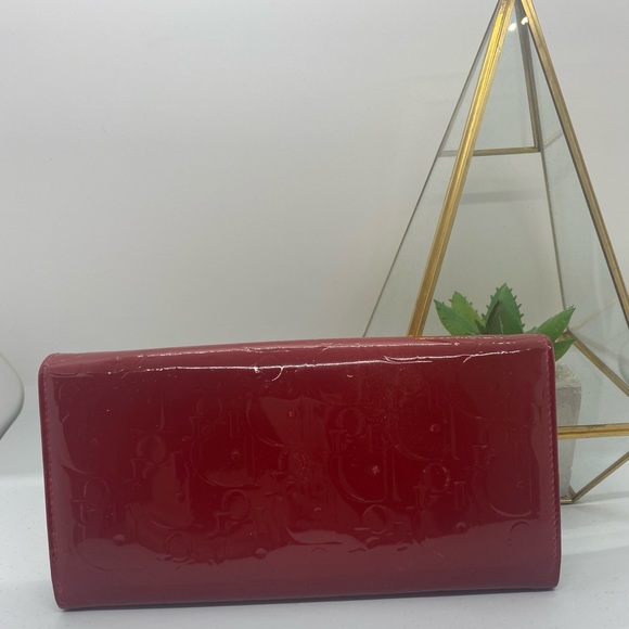 Authentic Dior Patent long wallet- - Picture 2 of 5